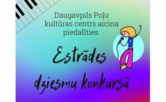 Poļu kultūras centrs aicina piedalīties estrādes dziesmu konkursā