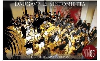 КОНЦЕРТ оркестра «Daugavpils Sinfonietta» «Музыка для оркестра – от барокко до импрессионизма» ОТМЕНЕН