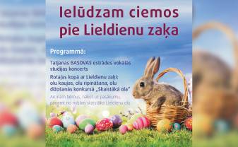 Forštates kultūras nams ielūdz ciemos pie Lieldienu zaķa Forštates kultūras nams ielūdz ciemos pie Lieldienu zaķa