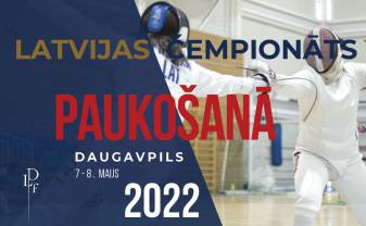 Daugavpilī notiks Latvijas čempionāts paukošanā