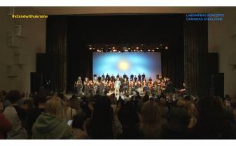 Daugavpilī aizritēja Labdarības koncerts Ukrainas atbalstam
