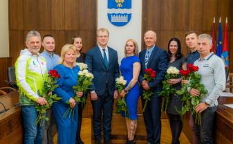 Daugavpils sportisti par izciliem sasniegumiem saņem pašvaldības naudas balvas