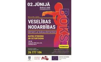 VESELĪBAS NODARBĪBAS AR BOKSA ELEMENTIEM