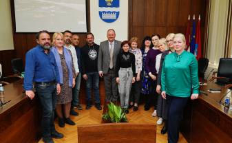 Erasmus projekta ietvaros Daugavpilī viesojās jaunieši no Igaunijas, Polijas un Turcijas