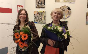 В Центре польской культуры открылась новая выставка Алины Петкун и Риммы Ильиной