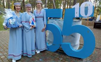 Ansamblis “Praļeski” apsveica jubilejā Baltkrievijas vecāko festivālu