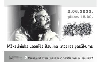 Mākslinieka Leonīda Baulina atceres pasākums