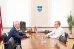 Даугавпилс с официальным визитом посетил посол Литвы 1