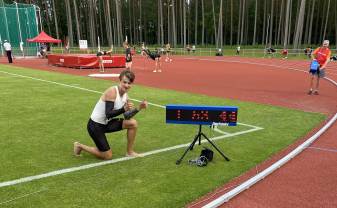 Daugavpils individuālo sporta veidu skolas vieglatlēti piedalījās Ogres novada un Valmieras novada čempionātos vieglatlētikā