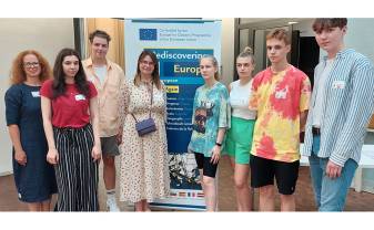 Daugavpils skolēni un pedagogi ES programmas “Eiropa pilsoņiem” ietvaros viesojās Vācijā
