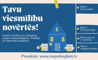 Ukrainas bēgļu atbalstam izveidots portāls www.majasbegliem.lv Ukrainas bēgļu atbalstam izveidots portāls www.majasbegliem.lv