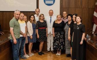 Armēnijas delegācija iepazīst medicīnas izglītības iespējas Daugavpili