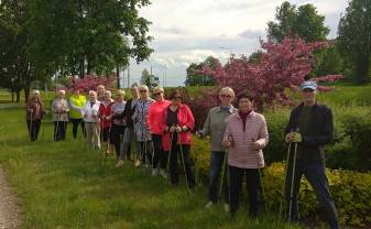 Daugavpilī turpinās bezmaksas nūjošanas nodarbības