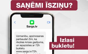 Aizsardzības ministrijas mācību laikā veiks iedzīvotāju SMS apziņošanu