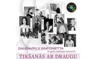 “Daugavpils Sinfonietta” aicina uz 15 gadu jubilejas koncertu