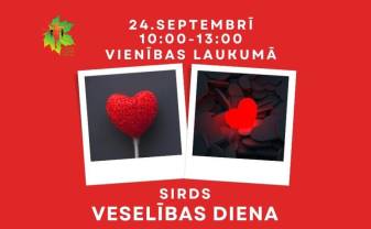 24. septembrī notiks ''Sirds veselības diena''