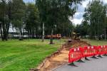 Turpinās darbs pie Stropu promenādes pagarināšanas 2