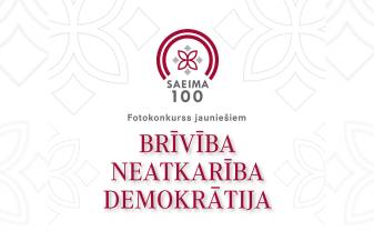 Saeima aicina jauniešus piedalīties fotokonkursā “Brīvība. Neatkarība. Demokrātija”