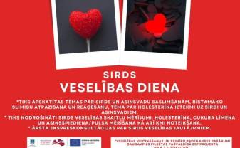 Daugavpilī notika “Sirds veselības diena''