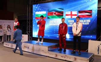 Daugavpils bokseris, Nikolajs Zamjatins, iegūst 3.vietu Eiropas čempionātā