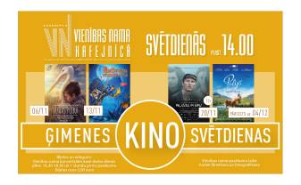 Vienības nams aicina uz Ģimenes kino svētdienām