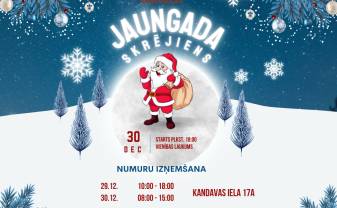 No 29. decembra pieejama numuru izņemšana Jaungada skrējienam