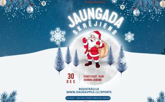 30. decembrī notiks tradicionālais Jaungada skrējiens