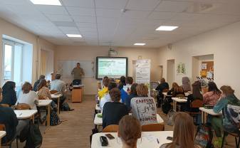 Biedrība “Daugavpils Universitātes Dabas izpētes un vides izglītības centrs” turpina darbu pie LVAF atbalstītā projekta „Pasaules ap mums” īstenošanas