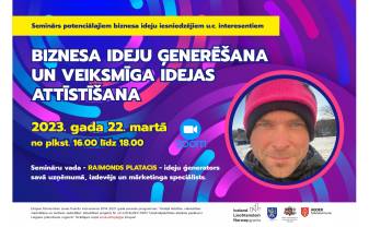 Latgales plānošanas reģions aicina uz semināru par biznesa ideju ģenerēšanu Latgales plānošanas reģions aicina uz semināru par biznesa ideju ģenerēšanu