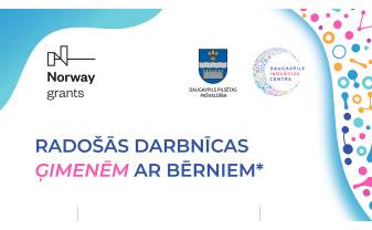 Inovāciju centrs aicina uz radošo darbnīcu ģimenēm ar bērniem Inovāciju centrs aicina uz radošo darbnīcu ģimenēm ar bērniem