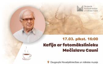 Kafija ar fotomākslinieku Mečislavu Cauni Kafija ar fotomākslinieku Mečislavu Cauni