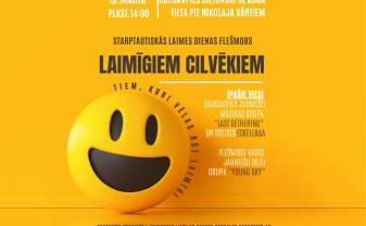 FLEŠMOBS LAIMĪGIEM CILVĒKIEM FLEŠMOBS LAIMĪGIEM CILVĒKIEM