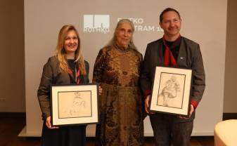 Rotko centrs 10 gadu jubilejā saņem divus Marka Rotko oriģināldarbus