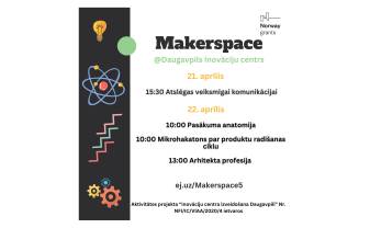 Vieta, kur radoši darboties, pārbaudīt un izmēģināt savas idejas – Makerspace
