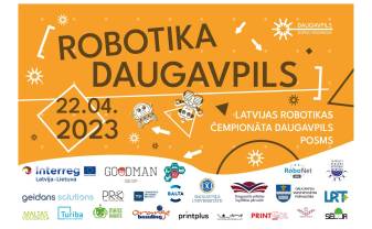 Sestdien norisināsies 15. Latvijas Robotikas čempionāta Daugavpils posms