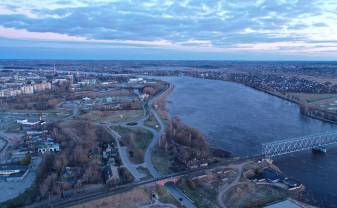 DAUGAVPILĪ ATCELTS ORANŽAIS PLŪDU RISKA BRĪDINĀJUMS DAUGAVPILĪ ATCELTS ORANŽAIS PLŪDU RISKA BRĪDINĀJUMS
