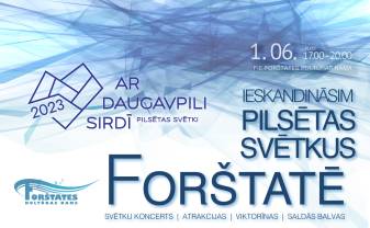 Pilsētas svētkus ceturtdien ieskandinās Forštates svētki Pilsētas svētkus ceturtdien ieskandinās Forštates svētki