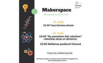 Vieta, kur radoši darboties, pārbaudīt un izmēģināt savas idejas – Makerspace