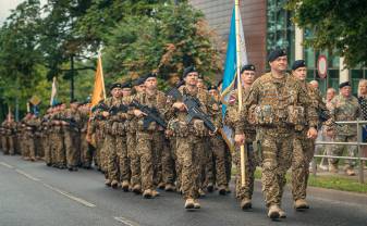 Notiks Zemessardzes 34. kājnieku bataljona komandiera svinīgā maiņas ceremonija