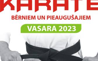 Bērnus un pieaugušos aicina uz karatē nodarbībām