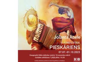 JOLANTAS ĀBELES GLEZNU IZSTĀDE JOLANTAS ĀBELES GLEZNU IZSTĀDE