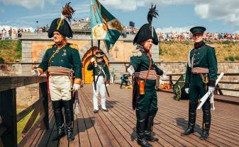 Daugavpils cietoksnī aizvadīts festivāls “Dinaburg 1812”