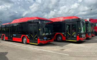 AS “Daugavpils satiksme” saņem 8 jaunus posmainos autobusus