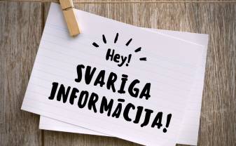 Svarīga informācija vecākiem, kuru bērni apmeklēja VASARAS nometnes