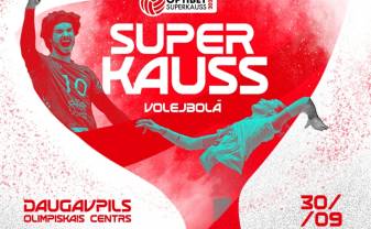 ''OPTIBET'' SUPERKAUSS VOLEJBOLĀ 30.SEPTEMBRĪ BŪS ARĪ DAUGAVPILĪ