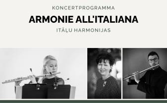 Rotko centra koncertzālē skanēs itāļu harmonijas Rotko centra koncertzālē skanēs itāļu harmonijas