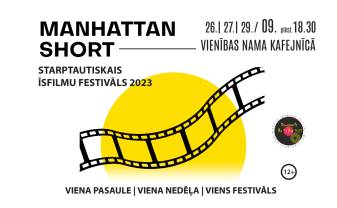 Daugavpilī notiks Starptautiskā īsfilmu festivāla “Manhattan short” kino seansi