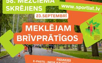 PIESAKIES PAR BRĪVPRĀTĪGO MEŽCIEMA SKRĒJIENAM
