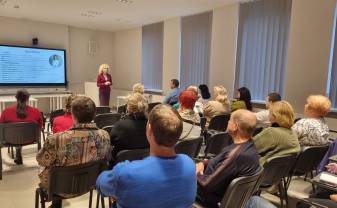 AIZVADĪTS SEMINĀRS TRENERIEM AIZVADĪTS SEMINĀRS TRENERIEM