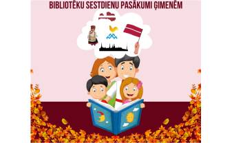Daugavpils bibliotēkas novembrī gaida ģimenes ar bērniem